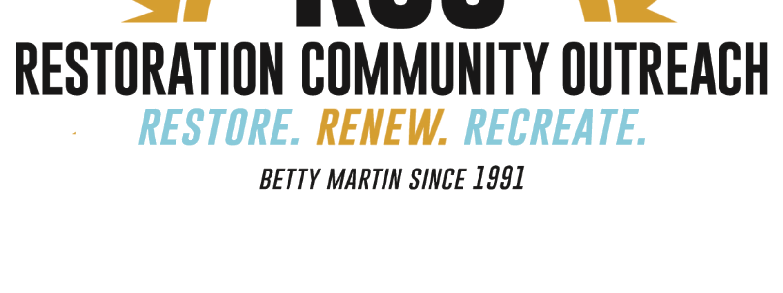 RESTORATION COMMUNITY OUTREACH cover