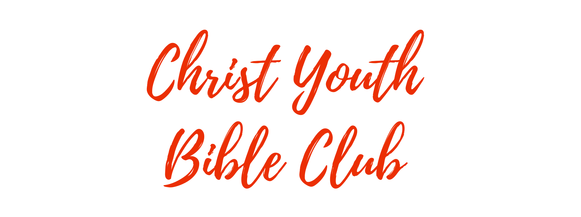 Christ Youth Bible Club cover