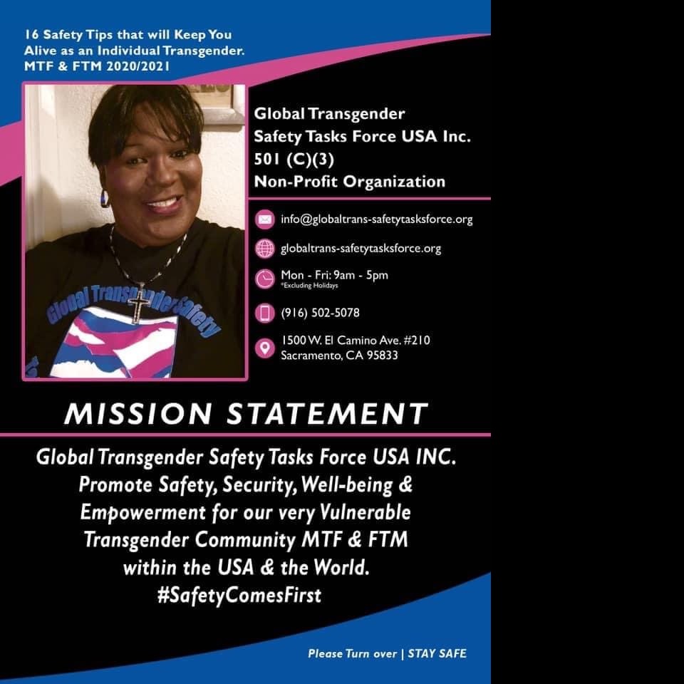 Photo 1 from Global Transgender Safety Tasks Force USA Inc